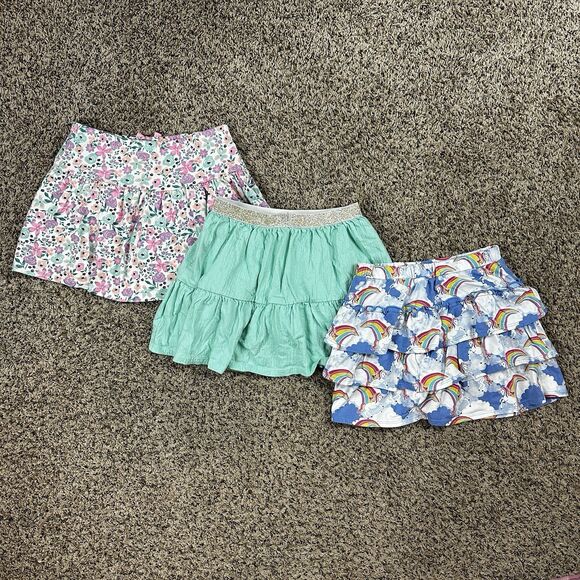 Lot of 3 Girls Skorts Cynthia Rowley 365 Kids Multiple Patterns Sz 7/8 - Picture 2 of 11